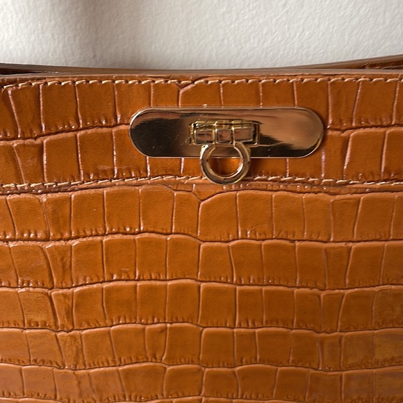 Simons - Faux croc over the should bag - Picture 2 of 5